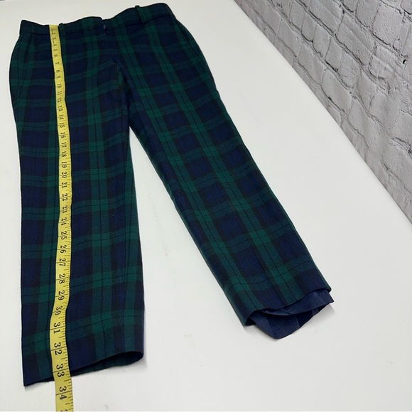 J. Crew Cameron slim pant in Black Watch tartan stretch wool, size 2 - Picture 4 of 10